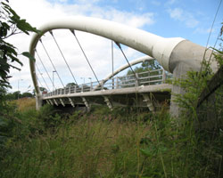 Lesbury New Bridge from the south west