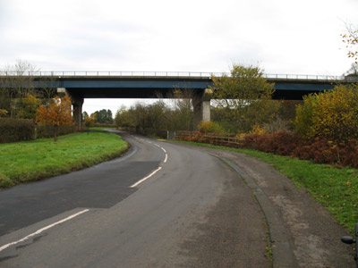 Mitford A1 Bridge looking east
