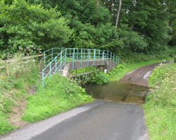 Mountain Ford Footbridge and Ford