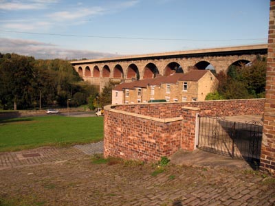 Newton Cap Viaduct from south west
