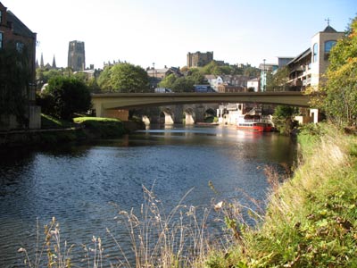 New Elvet Bridge looking downstream