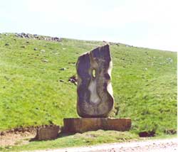 South Tyne source - obelisk