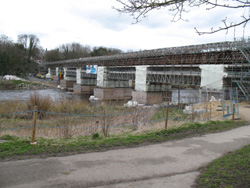 Ovingham Bridges repairs April 2015
