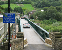 Ovingham Bridges after repairs 2016