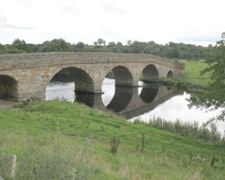 Pauperhaugh Bridge looking south