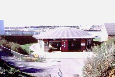 Tyne Pedestrian and Cyclist's Tunnel - Jarrow entrance