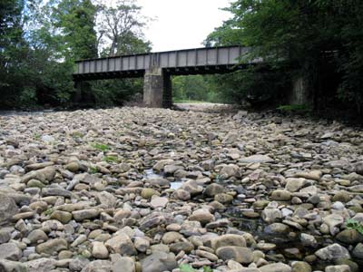 Rogerley Railway Bridge from south east