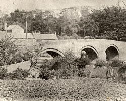 Old stone Sheepwash Bridge