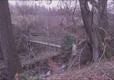 Shotley Bridge - the east footbridge