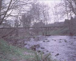 Shotley bridge - the old footbridge