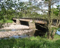 Stanhope Central Railway Bridge from south