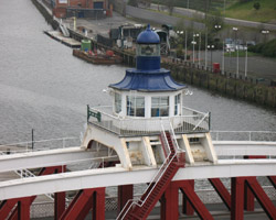 The Swing Bridge control tower