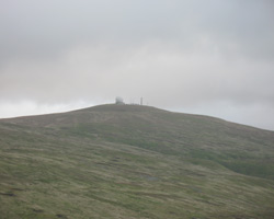 Grear Dun Fell and radar station