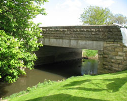 Thornyford Bridge looking north