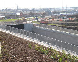 North tunnel entrance