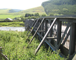 Walkerburn Bridge looking south