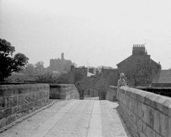 Warkworth Old Bridge, looking south