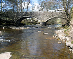 Blackdene Bridge looking west