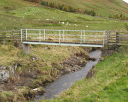 Wedder leap footbridge