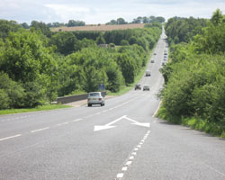 Weldon A697 Bridge looking south