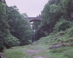 Ashgill Force and road bridge