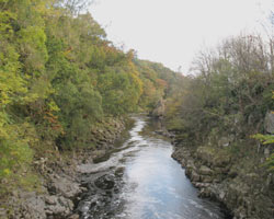 View from the Winch Bridge